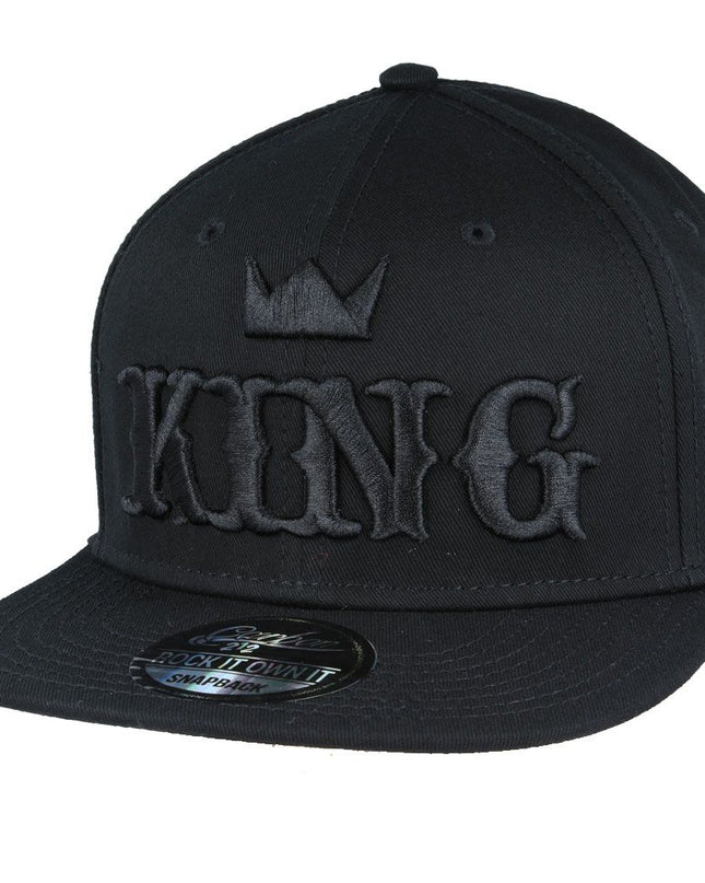 Carbon212 King Logo Snapback Cap