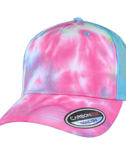 Ultra Fiber Trucker Tie Dye Cap Mesh Back Sports Cap