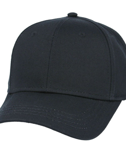 Structured Curved Visor Baseball Cap Six Panel