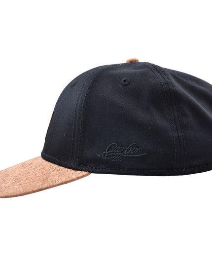 Carbon212 Cork Snapback Cap - Black