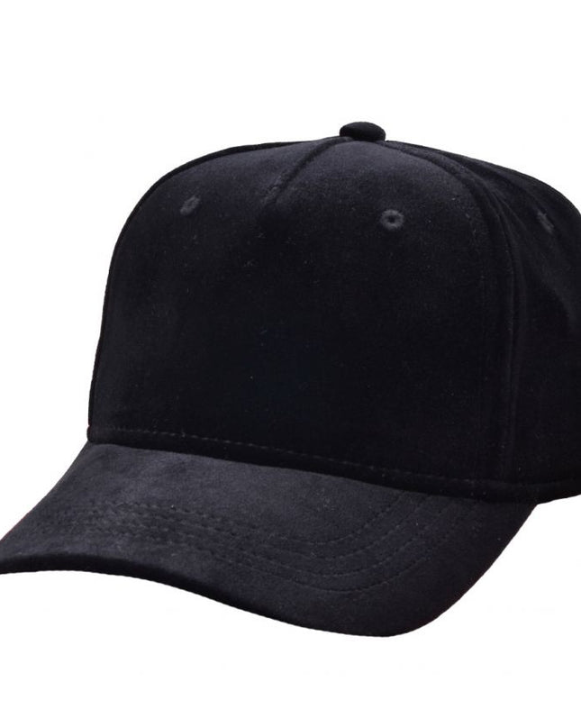 Velvet Baseball Curved Visor Baseball Cap
