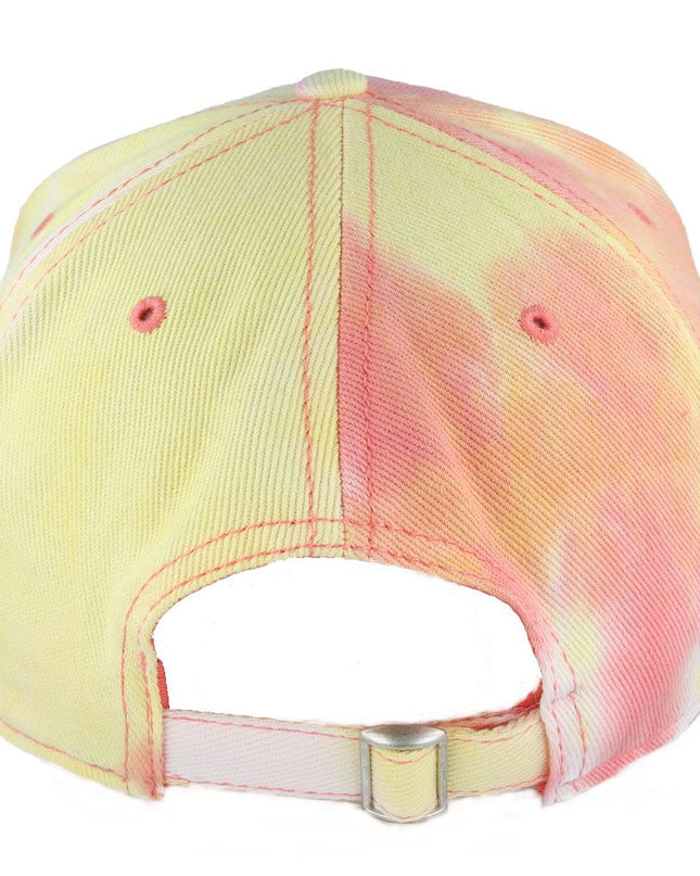 Ripped Peak Tie Dye Cargo Baseball Cap
