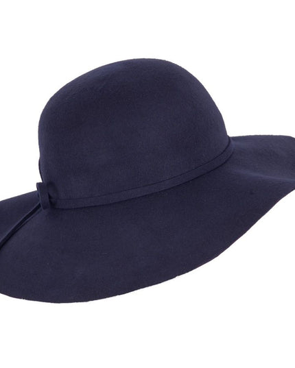 Women Floppy Hat 100% Wool Crushable Wide Brim Cloche Hat