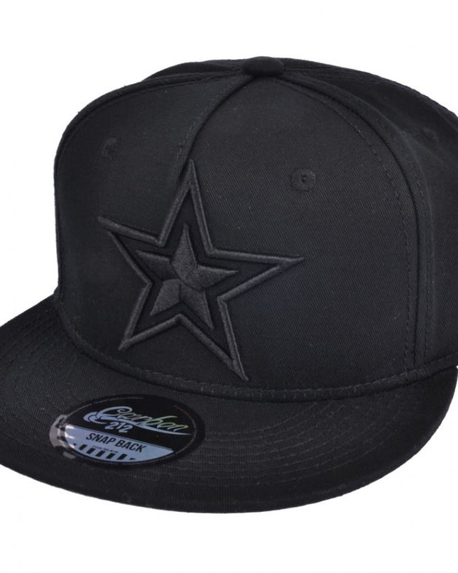 Carbon212 Star Logo Snapback Caps