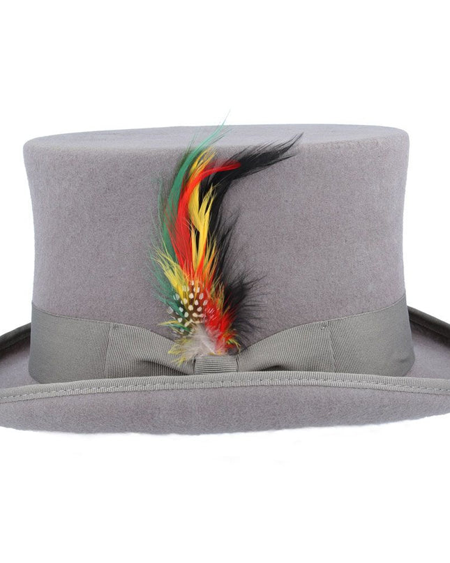 Top Hat 100% Wool Felt Traditional Wedding Ascot