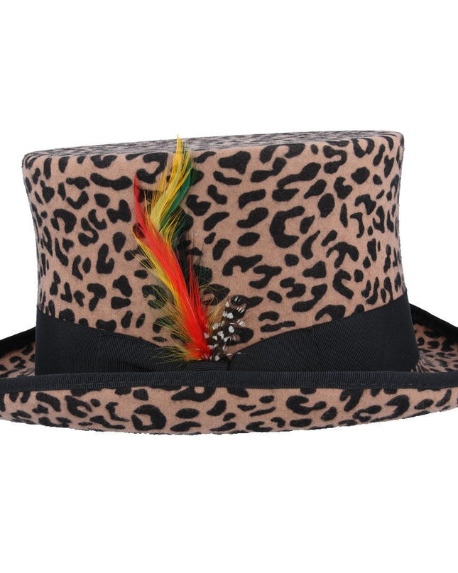 Top Hat 100% Wool Felt Traditional Wedding Ascot