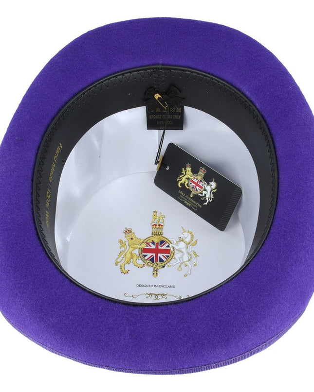 Top Hat 100% Wool Felt Traditional Wedding Ascot