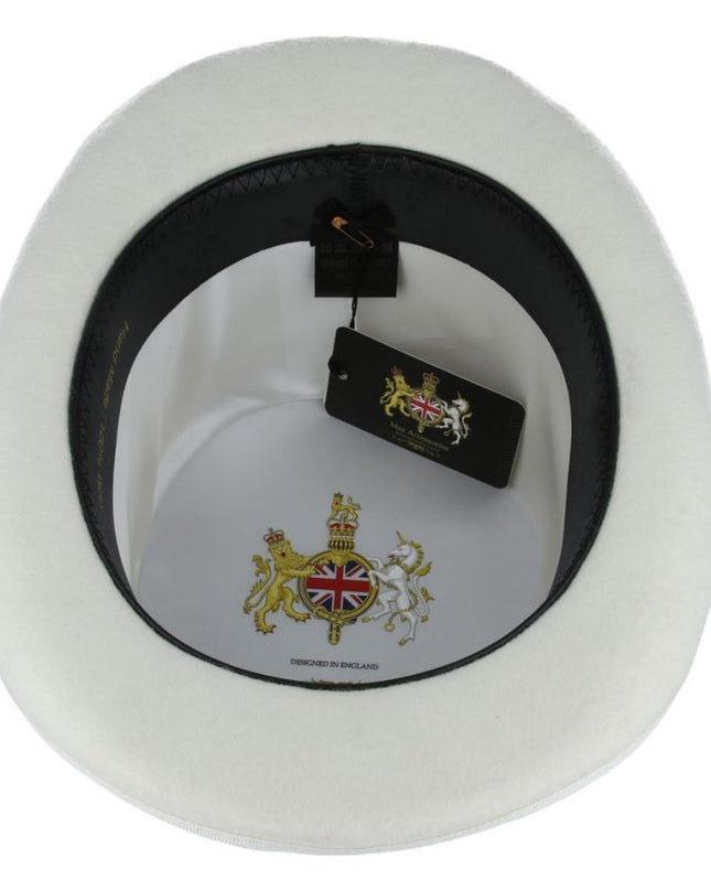 Top Hat 100% Wool Felt Traditional Wedding Ascot