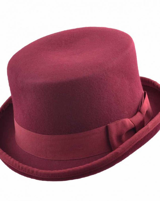 Crushable Soft Top Hat 100% Wool Felt Topper Dressage Hat