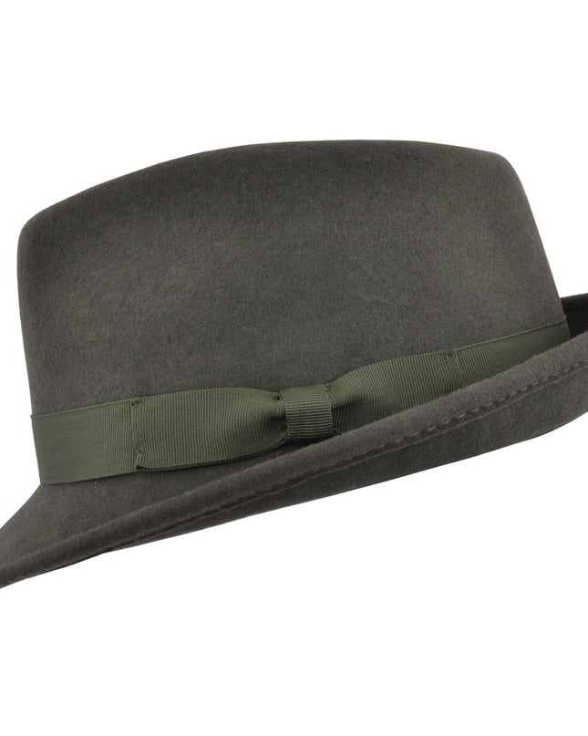 Men Wool Felt Trilby Hat
