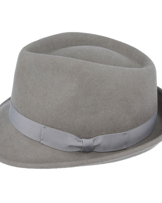 Men Wool Felt Trilby Hat