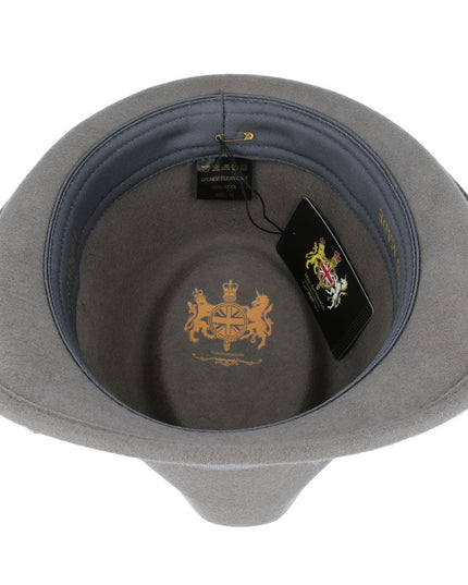 Men Wool Felt Trilby Hat