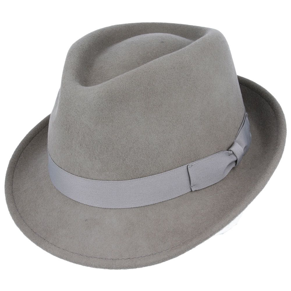 felt trilby hat