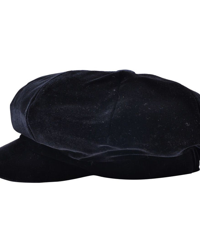 Ladies Fashion Velvet Baker Boy Hat