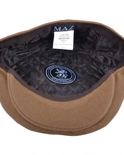 Men Wool Flat Cap Classic Gatsby Cap