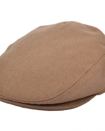 Men Wool Flat Cap Classic Gatsby Cap