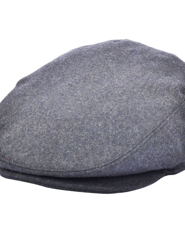 Men Wool Flat Cap Classic Gatsby Cap
