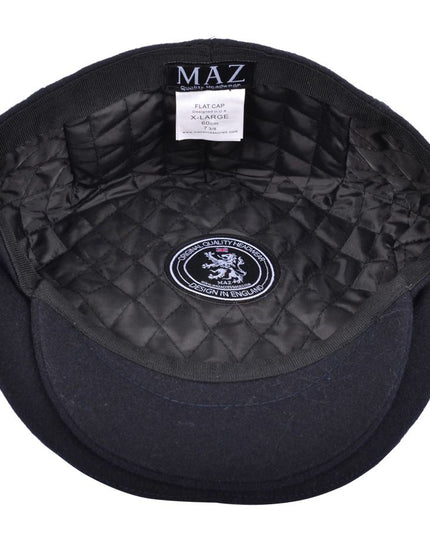 Men Wool Flat Cap Classic Gatsby Cap
