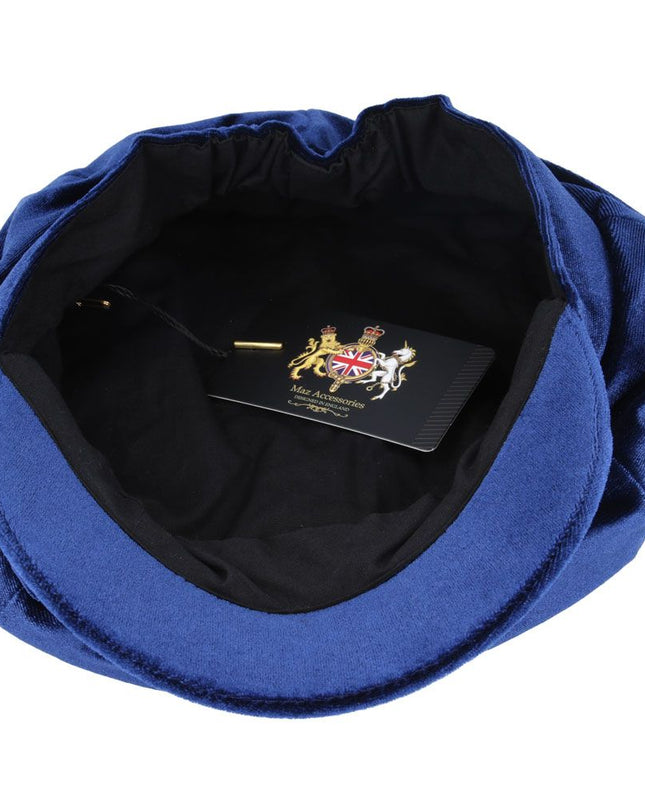 Ladies Fashion Velvet Baker Boy Hat