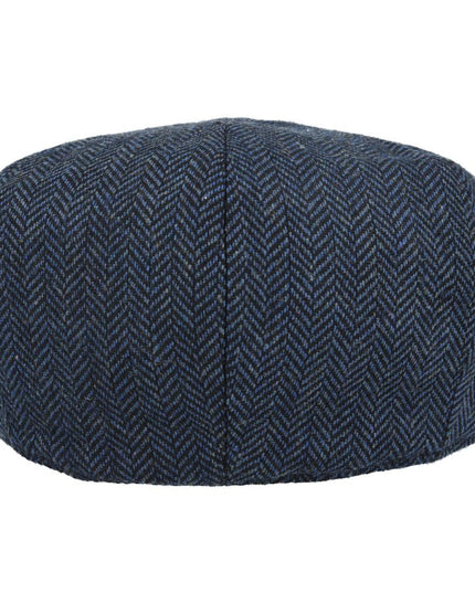 Herringbone Newsboy Cap 8 Panel Classsic Baker Boy Hat