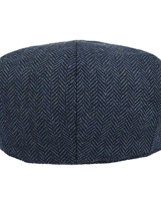 Herringbone Newsboy Cap 8 Panel Classsic Baker Boy Hat